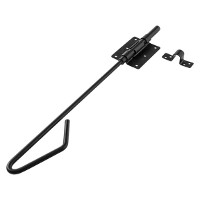 Mack 1069146 - zatrzask bagnetowy czarny 20 cm | 5 sztuk