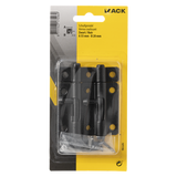 Mack 1071196 - 2 zatrzaski czarne a 55 mm b 20 mm | 6 sztuk