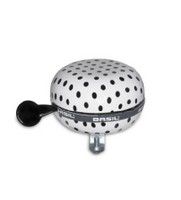 Basil Polkadot - Rower Bell - White Black