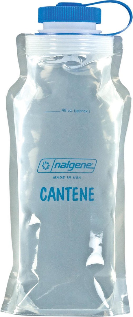Nalgene - cantene wielowarstwowa - butelka z szeroką szyjką - butelka do picia - butelka na wodę - szczelna - lekka - 1500 ml - szary plastik