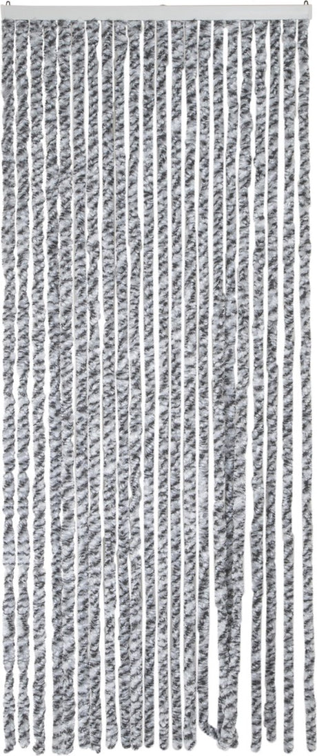 Arisol vliegengordijn - 'kattenstaart' - 220x90 cm - grijs antraciet wit