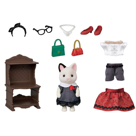 Sylvanian Families 5462 Modny zestaw smokingowy dla kota