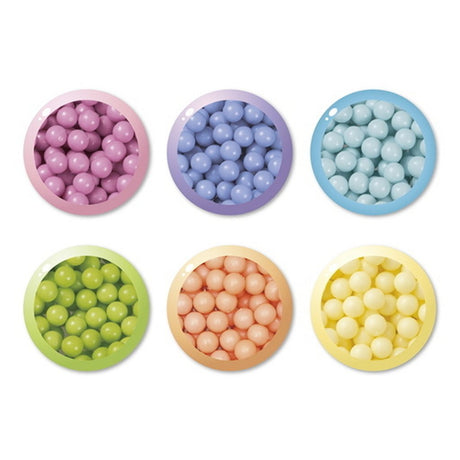 Zestaw koralików Aquabeads w pastelowych kolorach, zawierający ponad 800 perełek