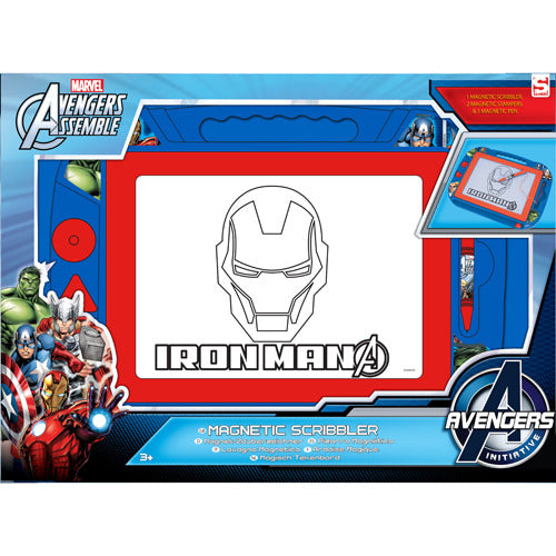 Tablica magnetyczna Avengers + pieczątki