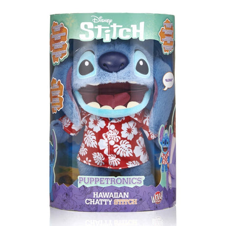Wow stuff Disney Stitch Hawajska gadatliwa przytulanka 30 cm + dźwięk