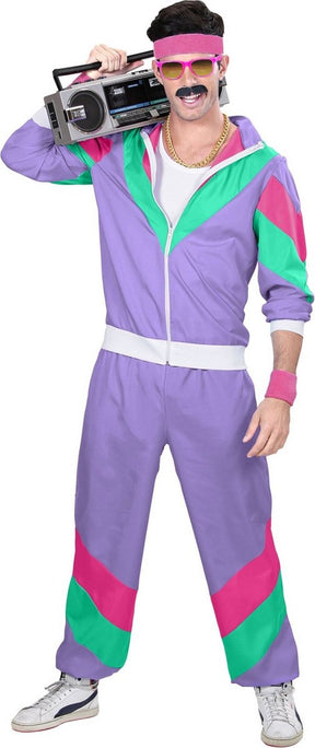 Dres retro Finidi w kolorze fioletowym