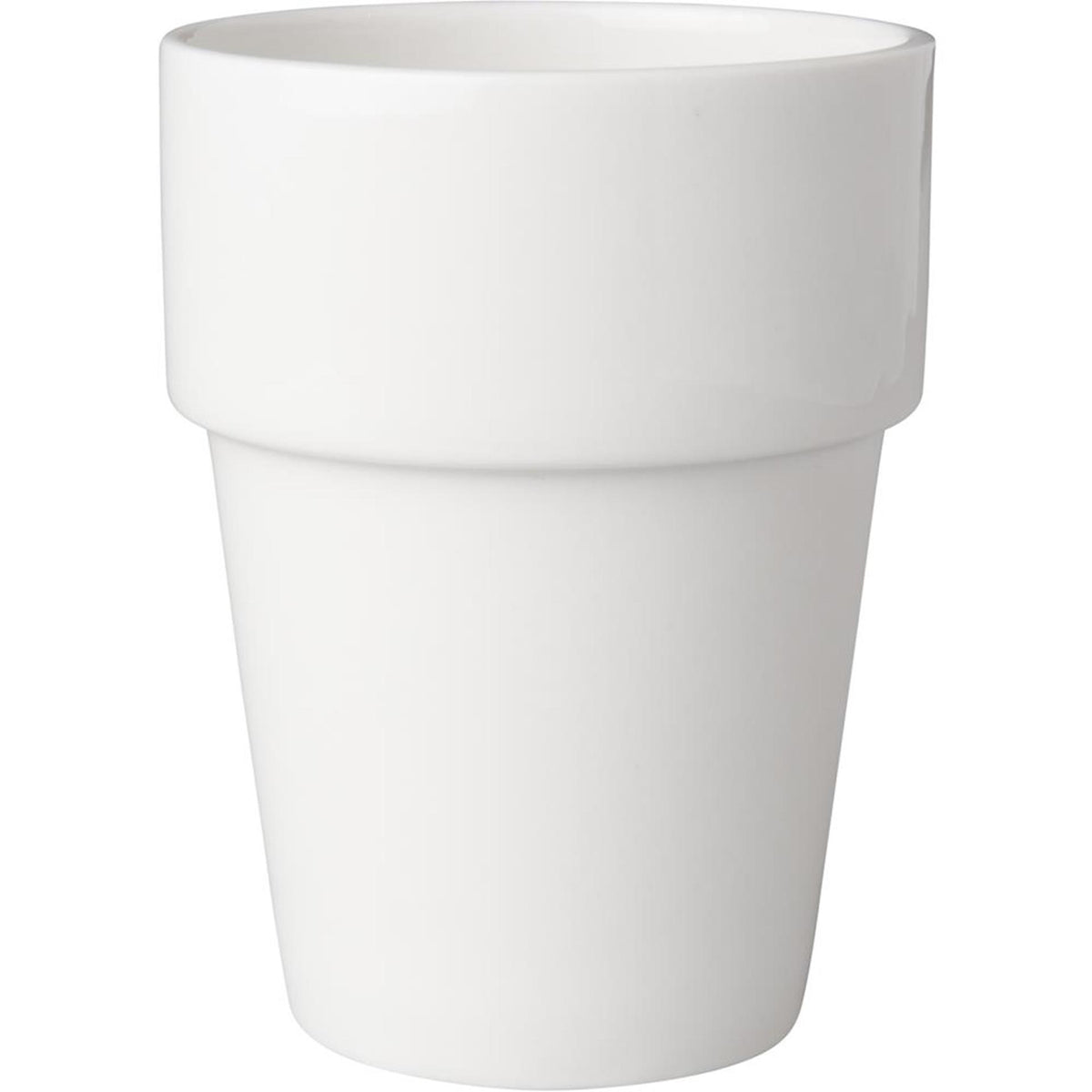 Kubek do mleka Mammoet Budgetline porcelanowy 190 ml biały (zestaw 6 szt.) śr. 7,5 x wys. 10
