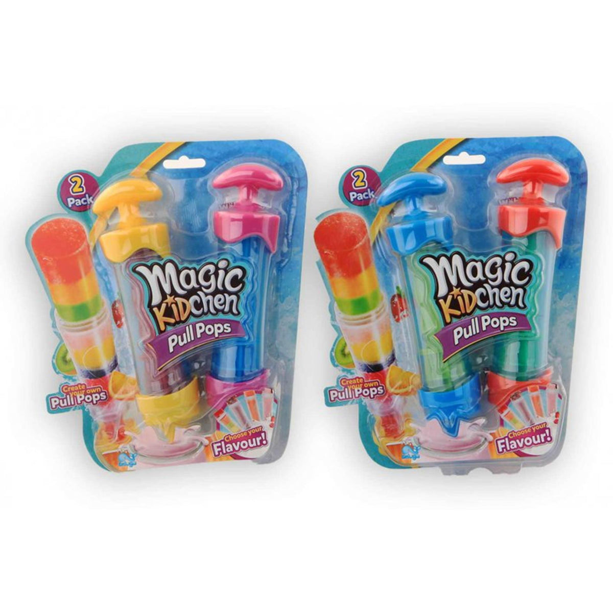 Lody Magic Kidchen Pull Pops, 2 opakowania
