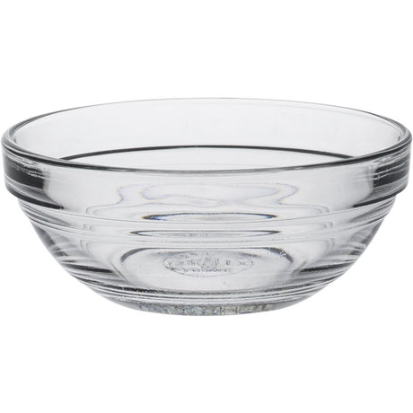 Duralex miska lys, okrągła, twarda, szklana, 125 ml, 9 cm, 6 sztuk
