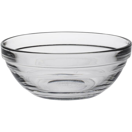 Duralex miska lys z możliwością układania w stosy, okrągła, 310 ml, twarde szkło, 12 cm, 6 sztuk