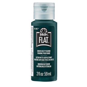 Folkart • płaska ultramatowa farba akrylowa deep marine 59ml