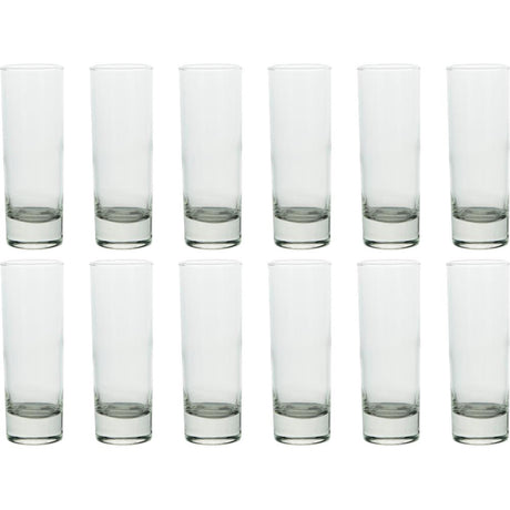 Szklanka do long drinków Mammoet Budgetline Rock'n Roll 220ml, zestaw 12 sztuk