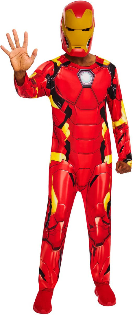 Kostium Iron Man Rubiny dla dorosłych - - rozmiar s