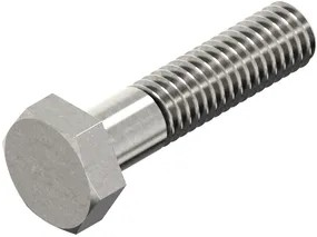Śruba 6k m16x75 d931 stal nierdzewna a4 | 25 sztuk