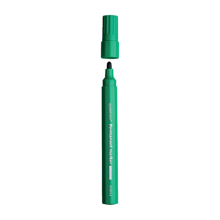Marker permanentny Quantore okrągły 1-1,5 mm zielony