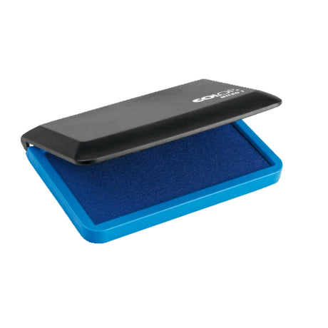 Blok do stempli Quantore colop micro 1 9x5cm niebieski