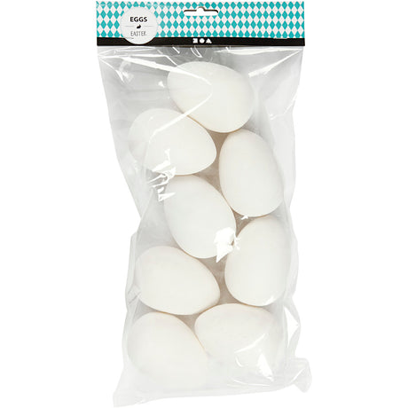 Firma Creativ https: www.cchobby.nl jajko-h-8-cm-d-5-5-cm-white-8-piece-1-box