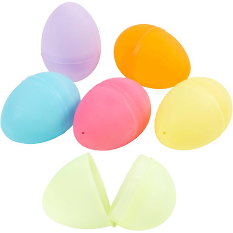 Firma Creativ https: www.cchobby.nl jajka-h-6-cm-d-4-cm-pastelcolors-12-piece-1-box
