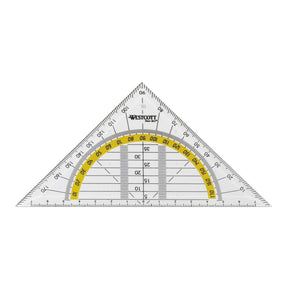 Kwadratowy zestaw Quantore westcott 140mm przezroczysty