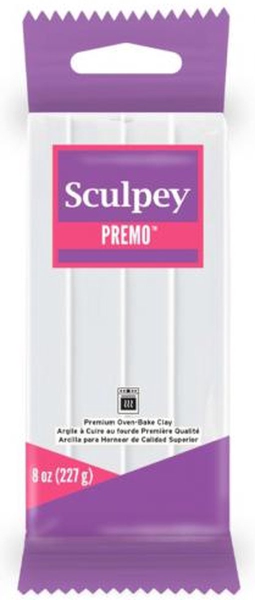 Premo white - klei 57 gr - sculpey