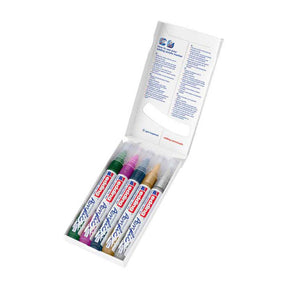 Quantore Marker akrylowy edding metaliczny, 5 szt.