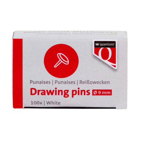 Quantore Pinsy srebrne, 100 szt.