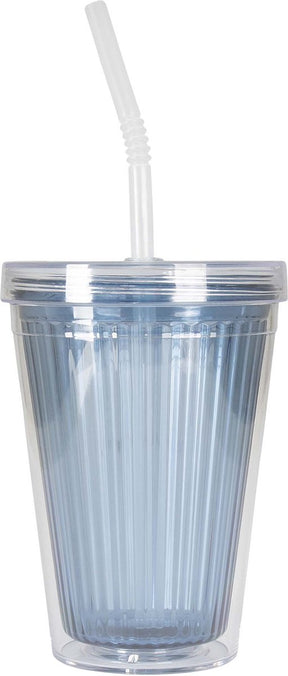 Gimex - kubek termiczny - 500 ml - niebieski - 1 szt