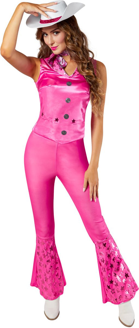 Rubinowy bar maskowy - Barbie kowbojka dla dorosłych, cos