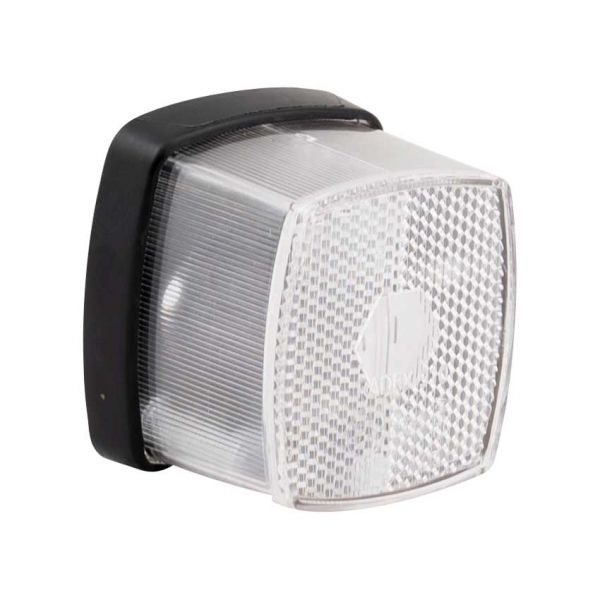Lampa pozycyjna biała z odblaskiem