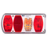Lampa tylna podwozia przyczepy 220x100x55 lewa