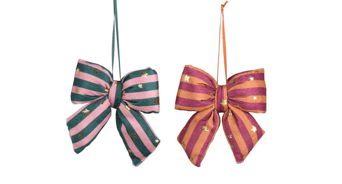 Strik polyester 2col ass assortie l.3cm x w.11cm x h.12cm