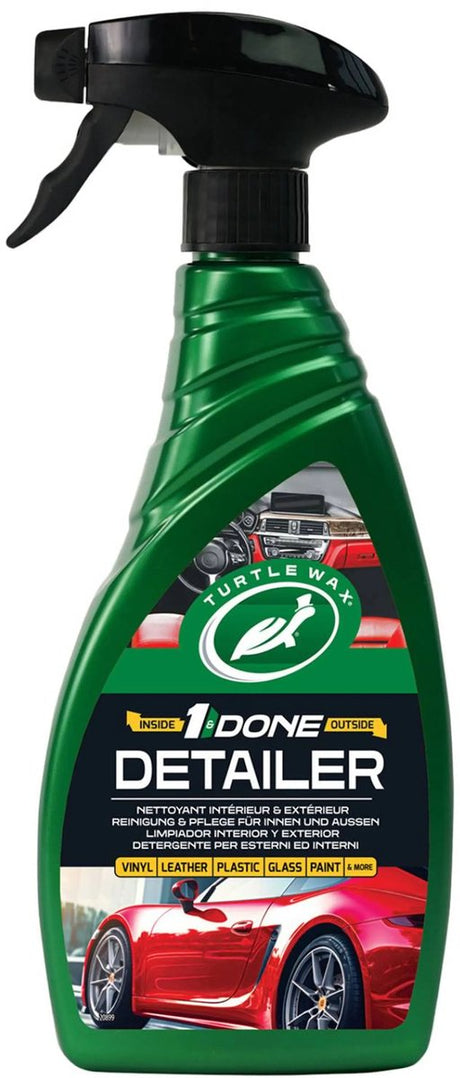 Turtle Wosk 1 Done Detailer - najlepsze rozwiązanie w jednym - chroni połysk - bezpieczny w użyciu - 500ml