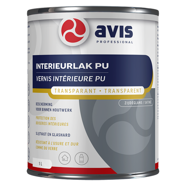 Avis professional 1074460 - farba do wnętrz avis pu zgl 1 lt | 1 szt
