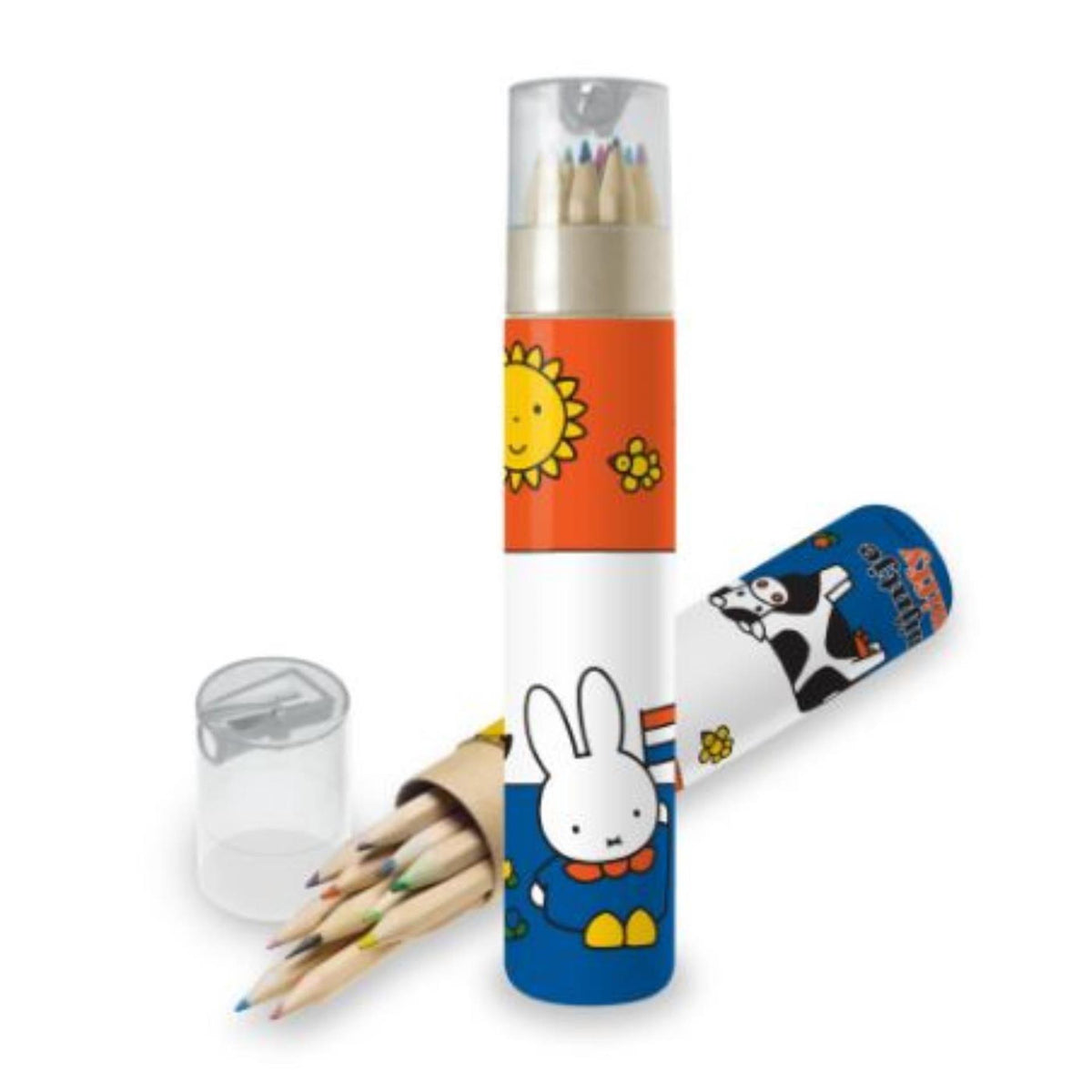Piórnik Miffy Holland z 12 kredkami i temperówką