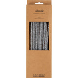 Firma Creativ https: www.cchobby.nl chenille-l-30-cm-thickness-6-mm-glitter-silver-24-piece-1-box