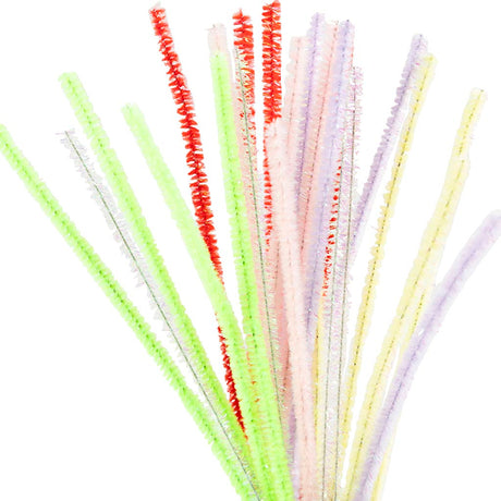 Firma Creativ https: www.cchobby.nl chenille-l-30-cm-thickness-6-mm-springcolors-24-div-1-doos