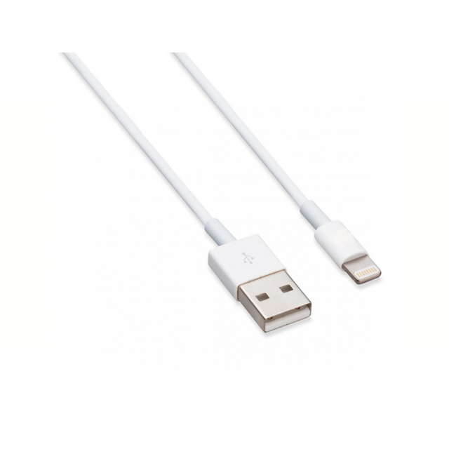 Kabel błyskawicy iPhone'a, biały 1,00 m