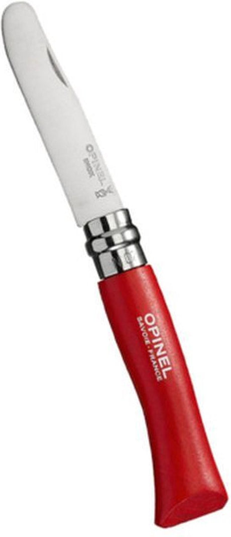 Opinel nr. 07 pon premier scyzoryk - stal nierdzewna - czerwony