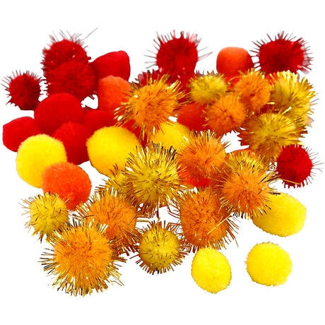 Firma Creativ https: www.cchobby.nl pompony-d-15-20-mm-orange-red-yellow-48-piece-1-box