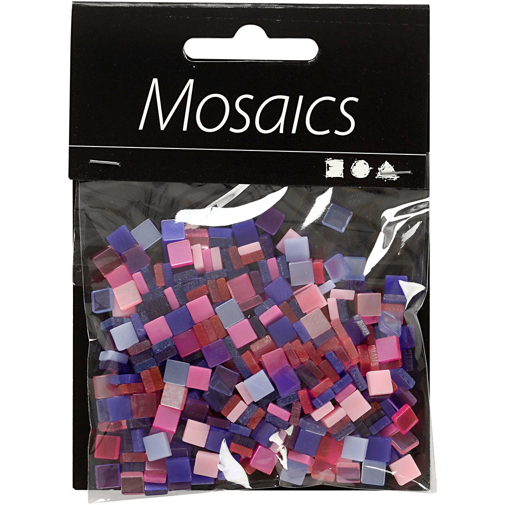 Creativ Company Mini MoSaic Purple 10x10 mm, 25 gramów