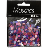Creativ Company Mini MoSaic Purple 10x10 mm, 25 gramów
