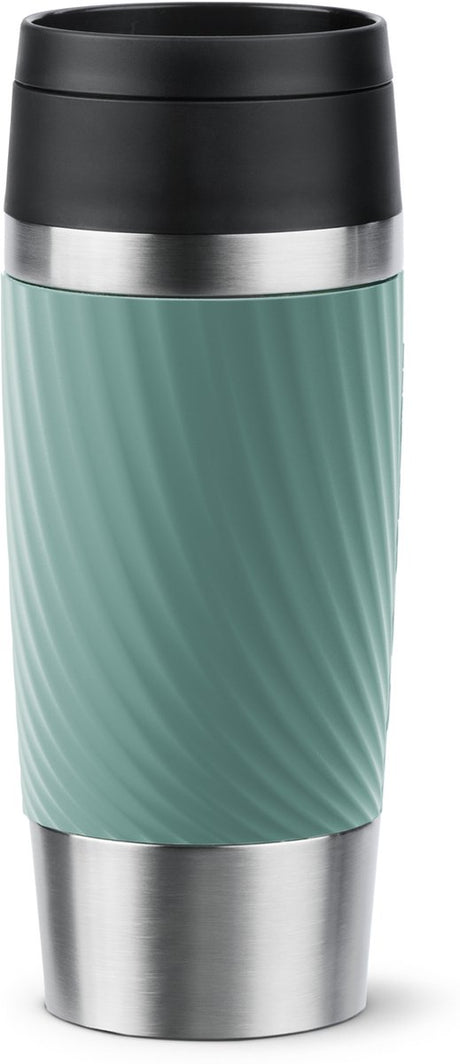 Kubek podróżny Tefal Classic Twist n2024310 - butelka termosowa - 360 ml - zielony - izolujący - szczelny