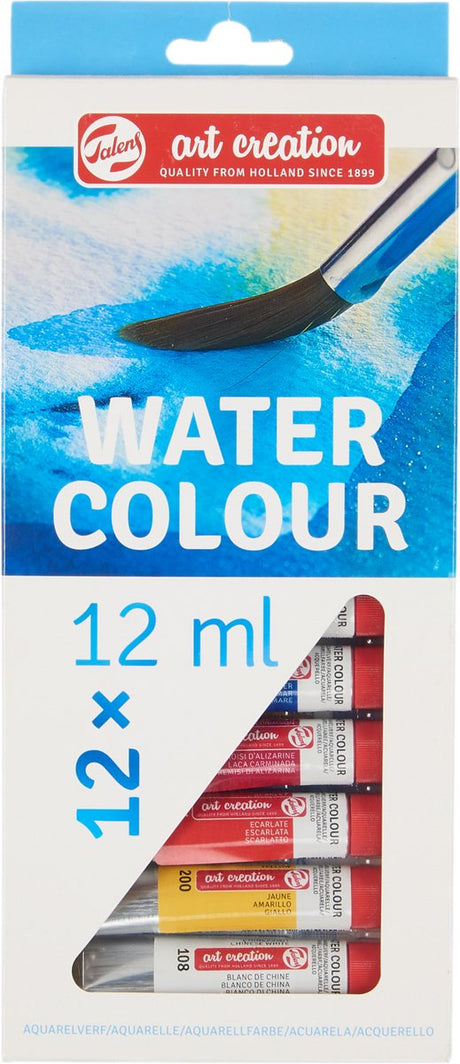 Zestaw farb akwarelowych Talens Art Creation 12x12ml