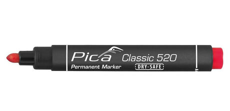 Marker permanentny Pica 520 40 - okrągły - czerwony - 1-4mm