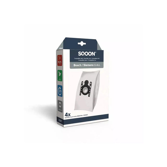 Worek do odkurzacza Sqoon bosch siemens g-all pudełko 4 sztuki