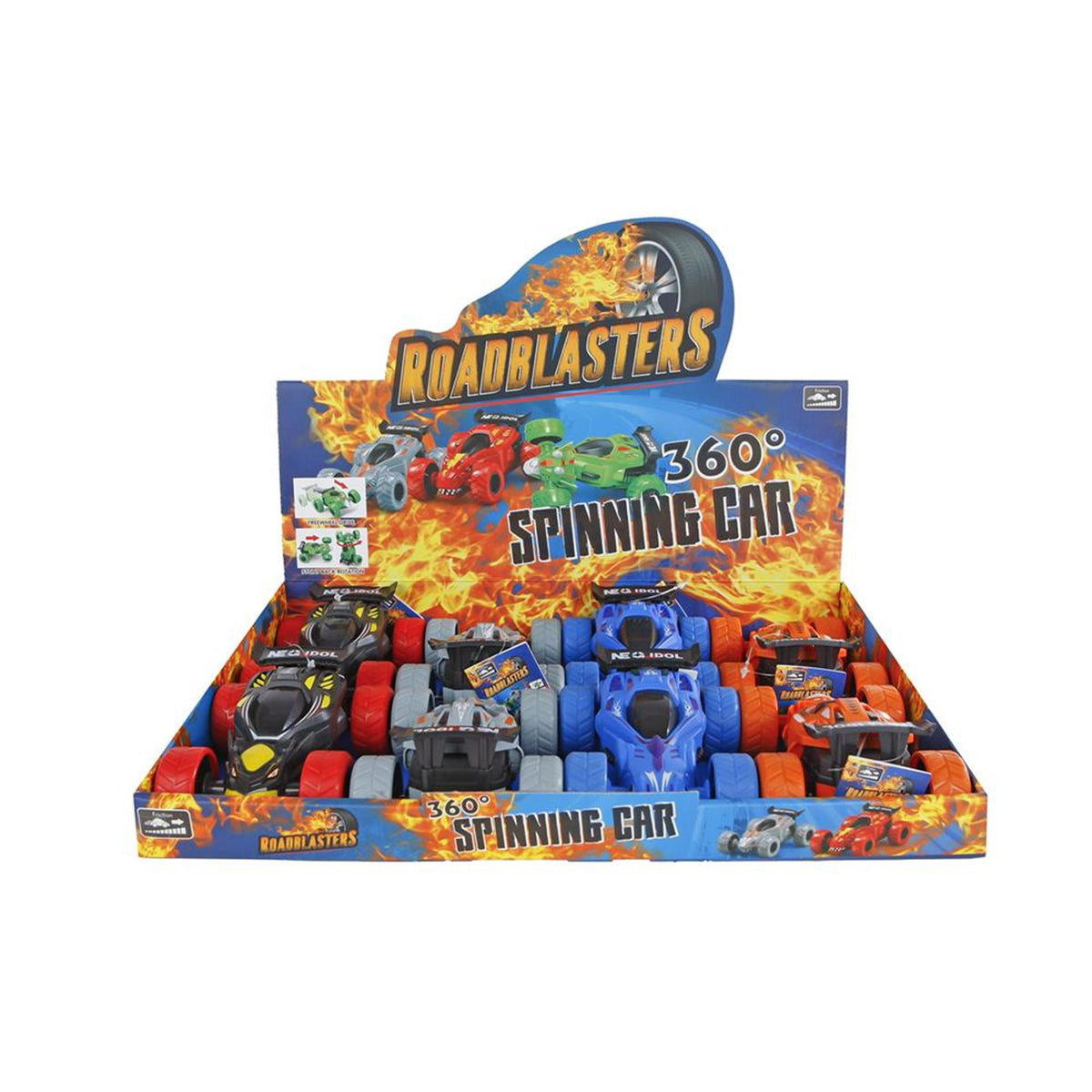 Roadblasters 360 wirujący samochód 13,5cm