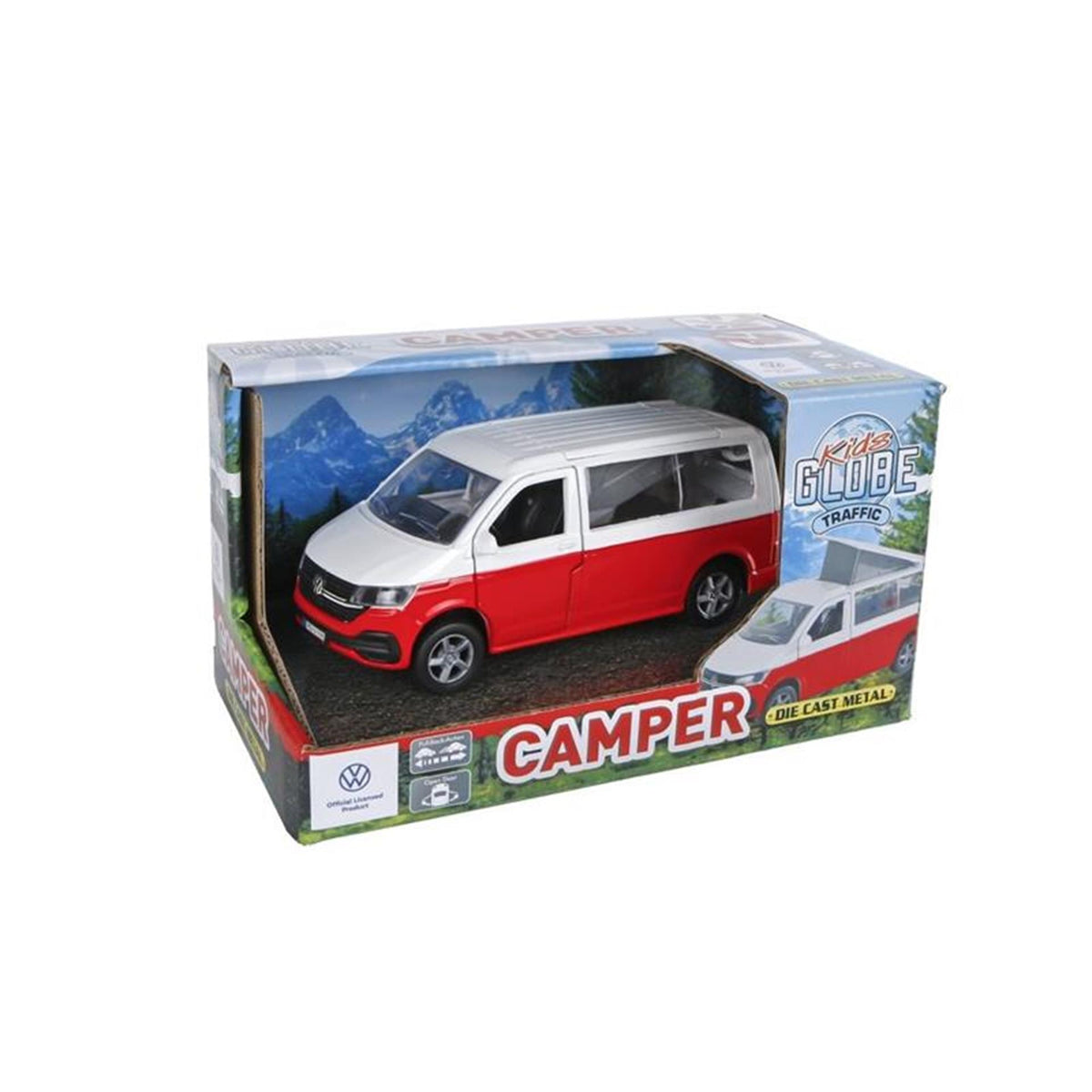 Dziecięcy kamper Globe vw transporter z tyłu 13,5 cm