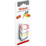 Zestaw 6 plastikowych etykiet na klucze Westmark