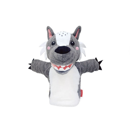 Wilk marionetkowy. 25cm. 3+