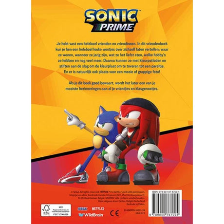 Książka Deltas Sonic Prime Friends